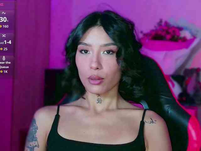 Girl-next-door's cam show statistics and live stream