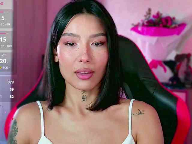 Girl-next-door's cam show statistics and live stream
