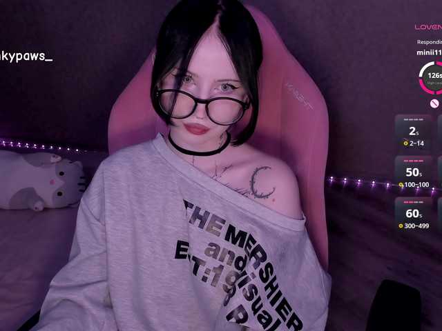 blinkypaws live webcam show
