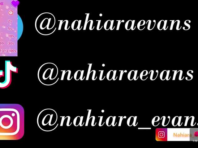 NahiaraEvans- live webcam show
