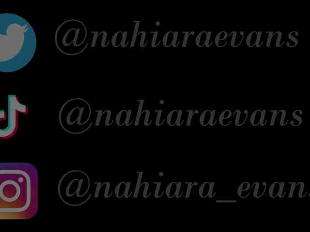 NahiaraEvans- webcam