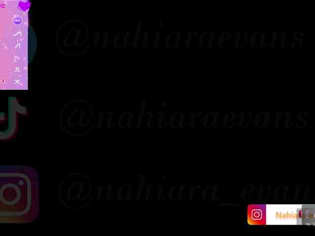 NahiaraEvans- webcam