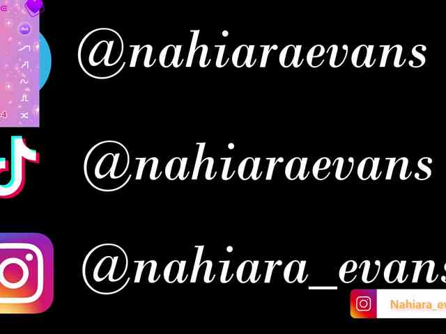 NahiaraEvans- webcam