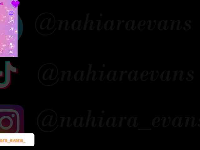NahiaraEvans- webcam