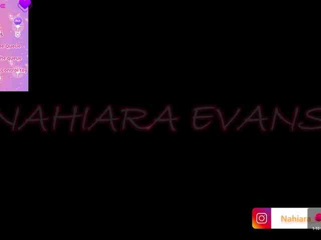 NahiaraEvans- webcam