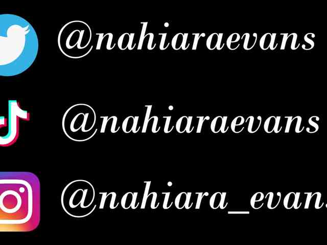 NahiaraEvans- webcam