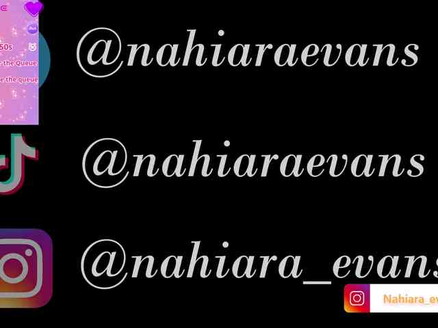 NahiaraEvans- webcam