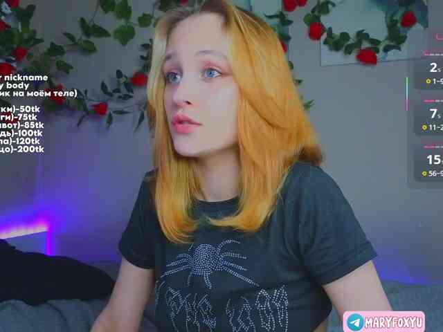 maryfoxy webcam