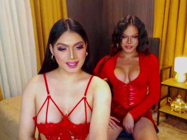 TwoFuckableMariaTs Sex Cam Show