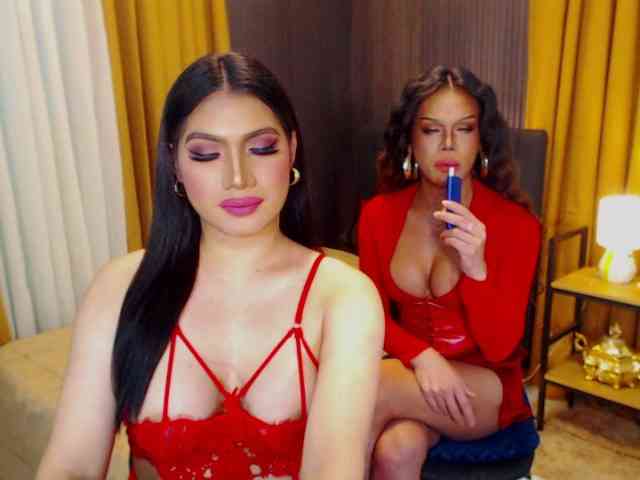 TwoFuckableMariaTs Sex Cam Show