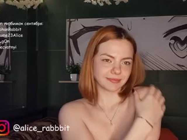 AliceRabbit live cam preview