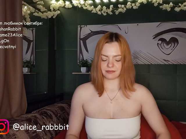 AliceRabbit live cam on BongaCams