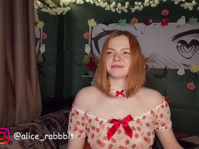 AliceRabbit live cam on BongaCams