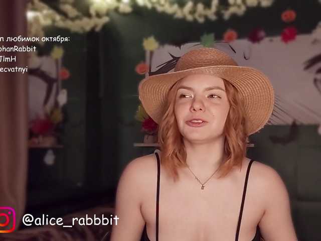 AliceRabbit live cam on BongaCams