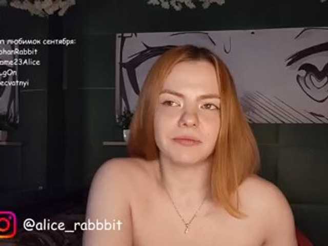 AliceRabbit live cam on BongaCams