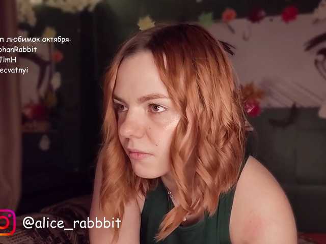 AliceRabbit live cam on BongaCams