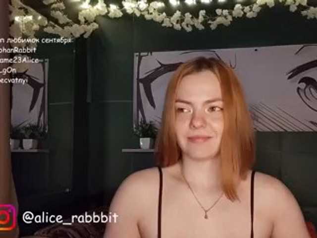 AliceRabbit live cam on BongaCams