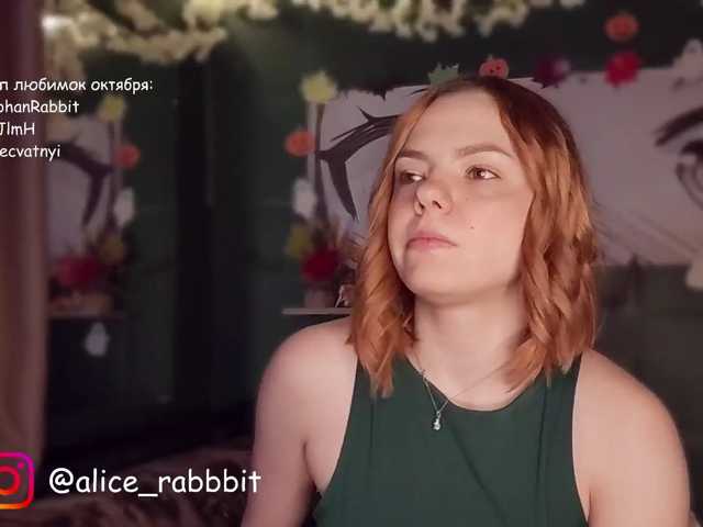 AliceRabbit live cam on BongaCams