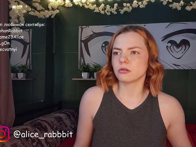 AliceRabbit live cam on BongaCams