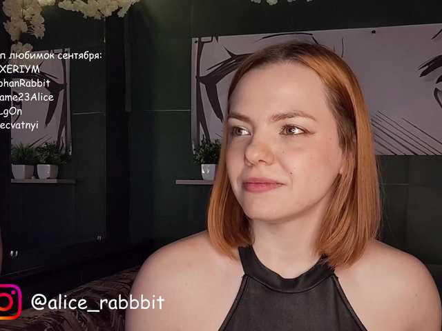AliceRabbit live cam on BongaCams