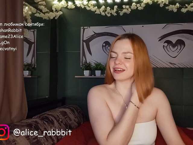 AliceRabbit live cam on BongaCams