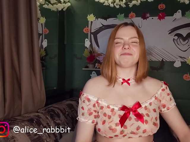 AliceRabbit live cam on BongaCams