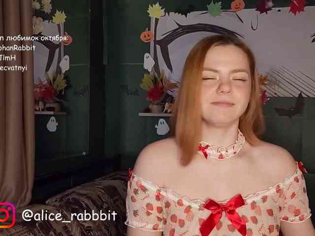 AliceRabbit's webcam live show