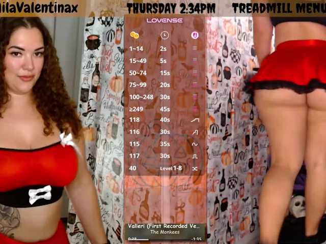 MilaValentina live cam on BongaCams