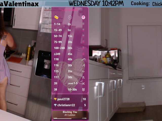 MilaValentina live cam on BongaCams