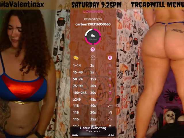 MilaValentina live cam on BongaCams