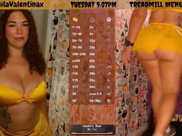 MilaValentina live cam on BongaCams