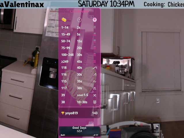 MilaValentina live cam