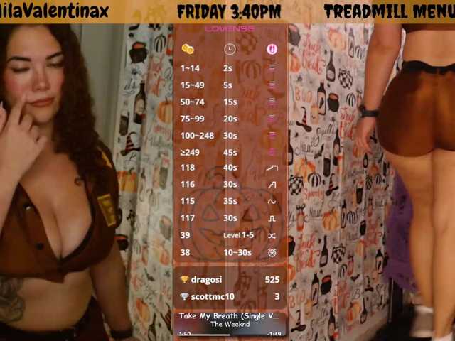 MilaValentina live cam on BongaCams