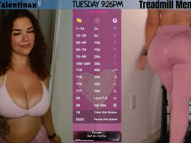 MilaValentina live cam on BongaCams