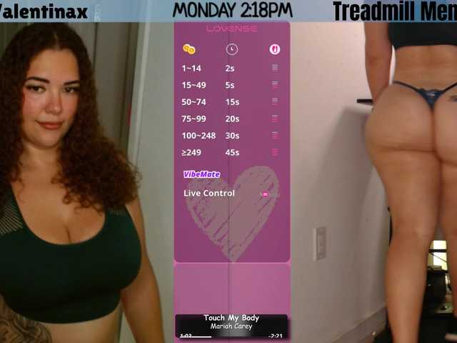 MilaValentina live cam on BongaCams