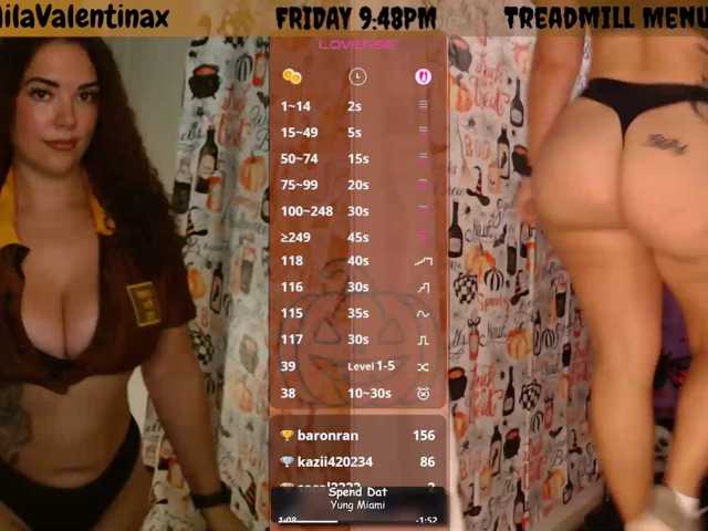 MilaValentina live cam on BongaCams