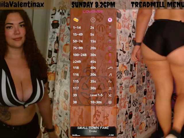 MilaValentina live cam on BongaCams