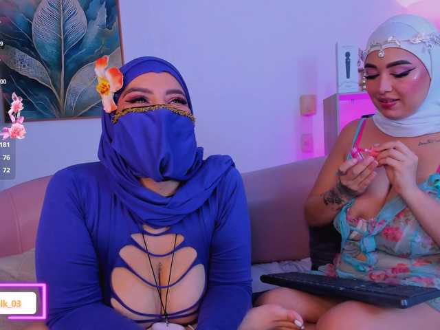Jazmin-Kitana live cam on BongaCams