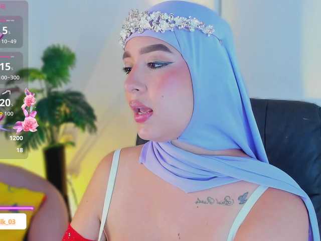 Jazmin-Kitana live cam on BongaCams