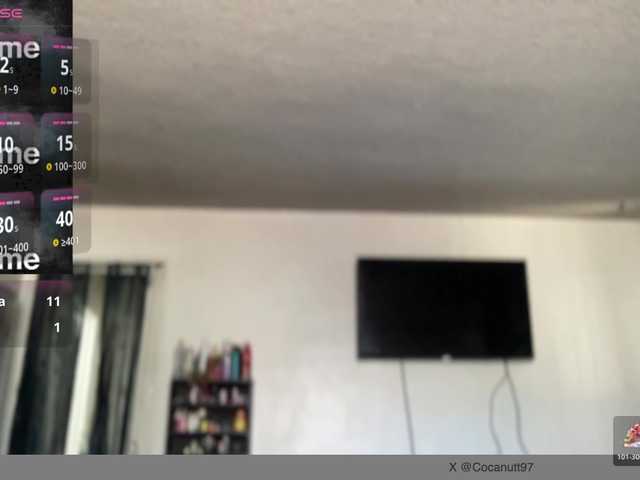 CocaNutt live cam on BongaCams