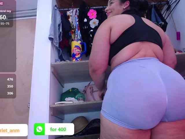 scarlett-bigass webcam