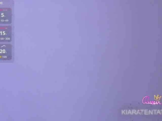 KIARATENTATION Sex Cam Show