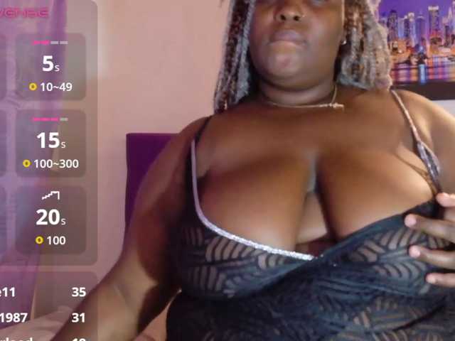 ebony-NeighborMoans, live now on BongaCams