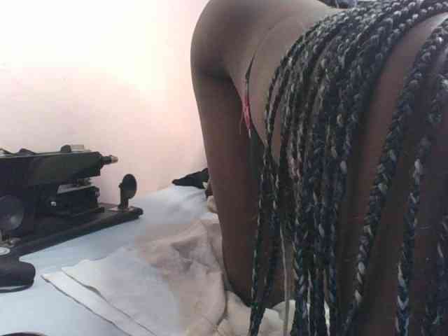 模特: cute-africanah