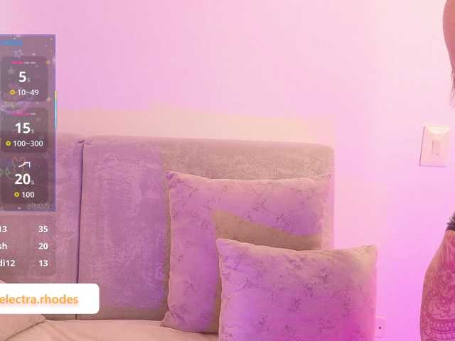 ElectraRhodes live cam on BongaCams