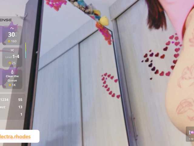 ElectraRhodes live cam on BongaCams