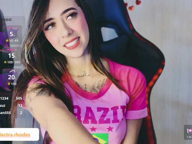 ElectraRhodes live cam on BongaCams