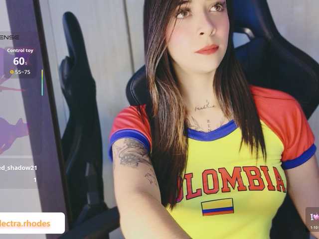 ElectraRhodes live cam on BongaCams