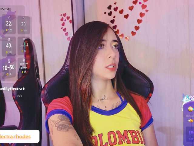 ElectraRhodes live cam on BongaCams