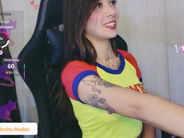 ElectraRhodes live cam on BongaCams